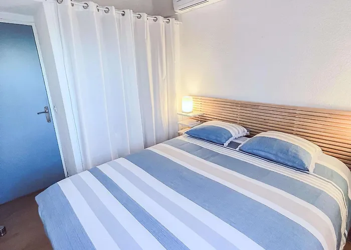 Charmante Climatisee Avec Piscine Et Parking Au Calme - Fr-1-607-158 * Agde